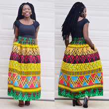 Arewa kente stripe skirt