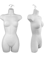 4 White Female mannequin