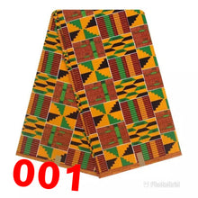 African Kente Ankara fabrics