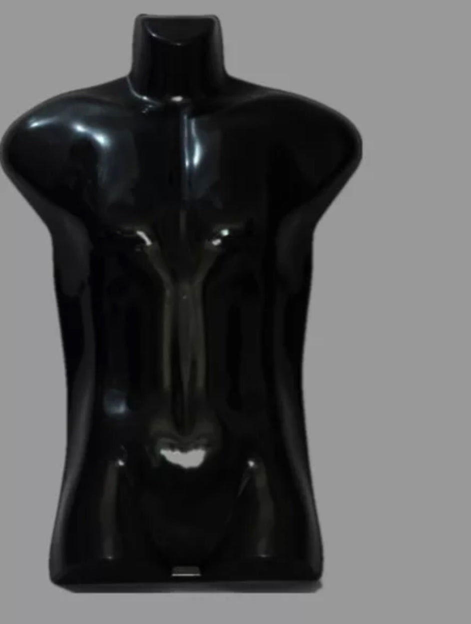 4 black male Torso mannequin