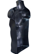 4 black male Torso mannequin