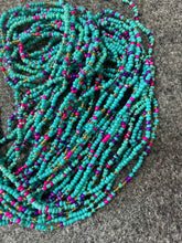 5 strands of African stretched waist beads