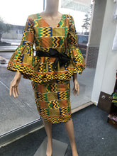 Bewaji kente top and skirt