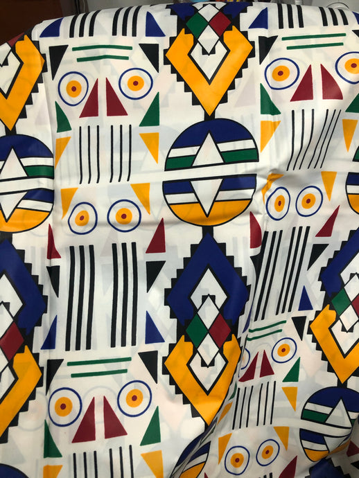 African fabrics Kente Ankara print